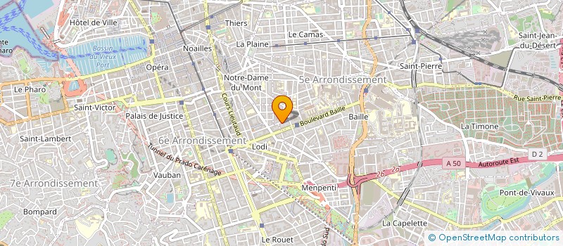 localisation de l'entreprise MONSIEUR JULIEN GUILBERT à MARSEILLE