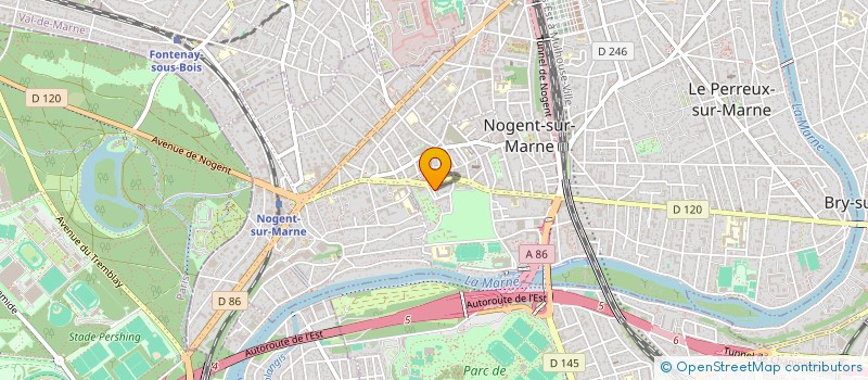 localisation de l'entreprise MONSIEUR JULIEN GUILLAUME  NOGENT-SUR-MARNE