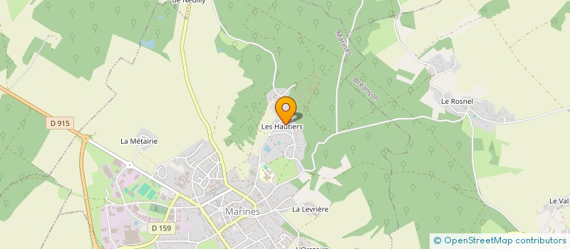 localisation de l'entreprise MONSIEUR JULIEN GUILLAUMIN  MARINES