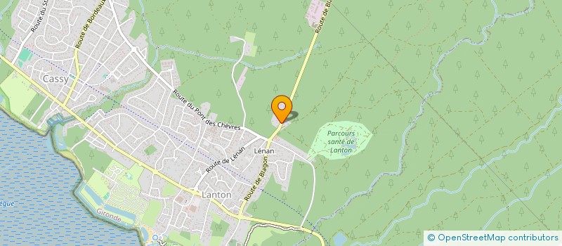 localisation de l'entreprise MONSIEUR JULIEN GUILLEM  LANTON