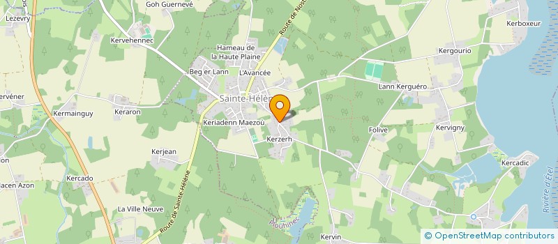 localisation de l'entreprise MONSIEUR JULIEN GUILLEMOTO  KERVIGNAC