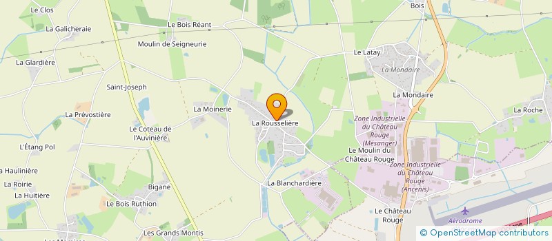localisation de l'entreprise MONSIEUR JULIEN GUILLON à MESANGER