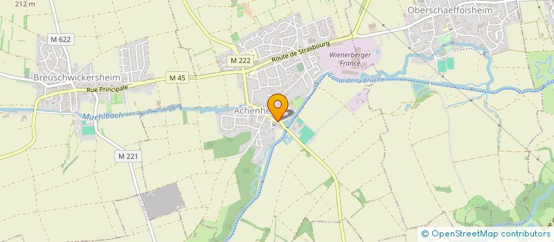 localisation de l'entreprise MONSIEUR JULIEN GUILLON  ACHENHEIM