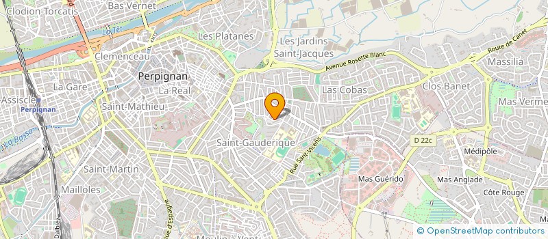 localisation de l'entreprise MONSIEUR JULIEN GUILLOU  PERPIGNAN