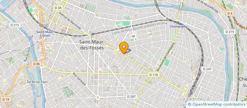 localisation de l'entreprise MONSIEUR JULIEN GUIONIS à SAINT-MAUR-DES-FOSSES