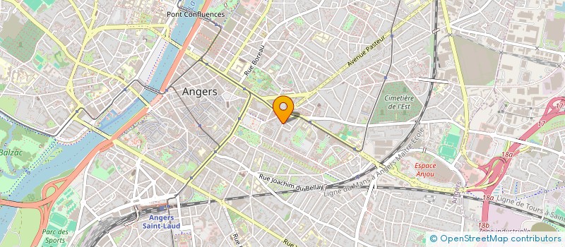 localisation de l'entreprise MONSIEUR JULIEN GUITTER à ANGERS