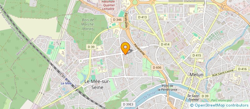 localisation de l'entreprise MONSIEUR JULIEN GUNDOG  MITRY-MORY