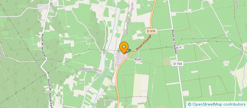 localisation de l'entreprise MONSIEUR JULIEN GUTIERREZ-ANGULO  SAINTE-CECILE-LES-VIGNES