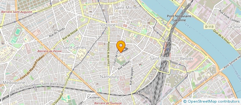 localisation de l'entreprise MONSIEUR JULIEN GUY-GRAND  BORDEAUX