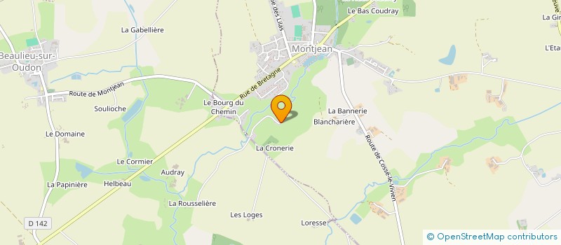 localisation de l'entreprise MONSIEUR JULIEN GUYEAU à MONTJEAN