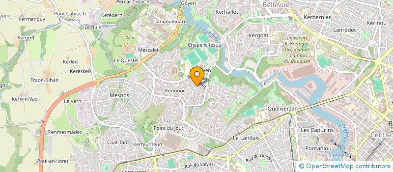 localisation de l'entreprise MONSIEUR JULIEN GUYOMARD à BREST