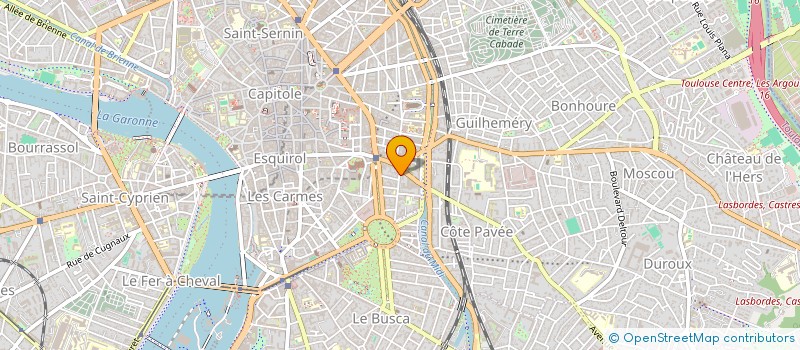 localisation de l'entreprise MONSIEUR JULIEN GUYONNEAU à TOULOUSE