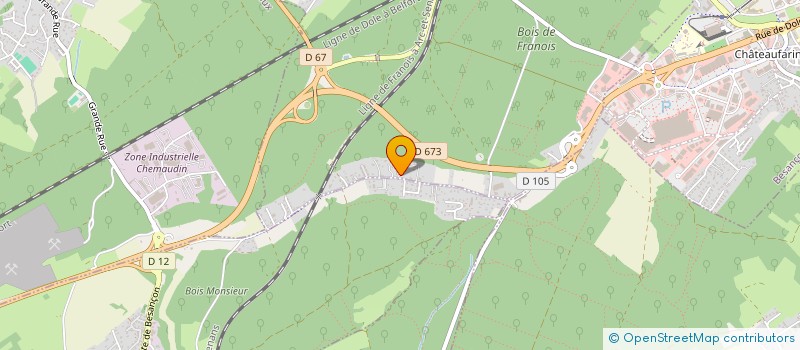 localisation de l'entreprise MONSIEUR JULIEN GUYOT  FRANOIS