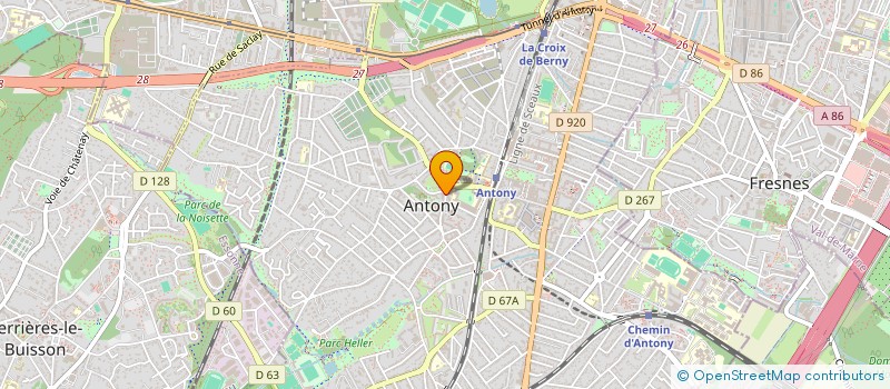localisation de l'entreprise MONSIEUR JULIEN GUYOUX à ANTONY