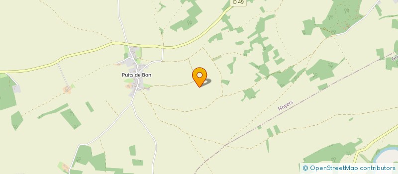 localisation de l'entreprise MONSIEUR JULIEN HABERT  NOYERS