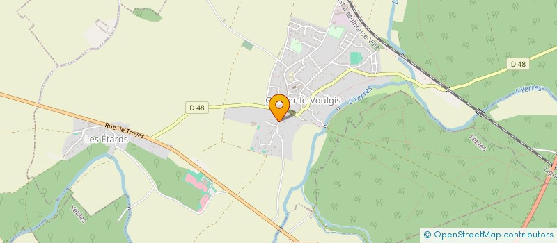 localisation de l'entreprise MONSIEUR JULIEN HABERT  OZOUER-LE-VOULGIS