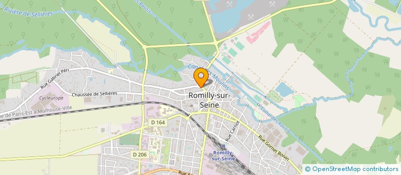 localisation de l'entreprise MONSIEUR JULIEN HAEZEBAUT  ROMILLY-SUR-SEINE