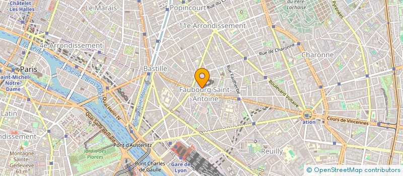 localisation de l'entreprise MONSIEUR JULIEN HAILLOT  PARIS