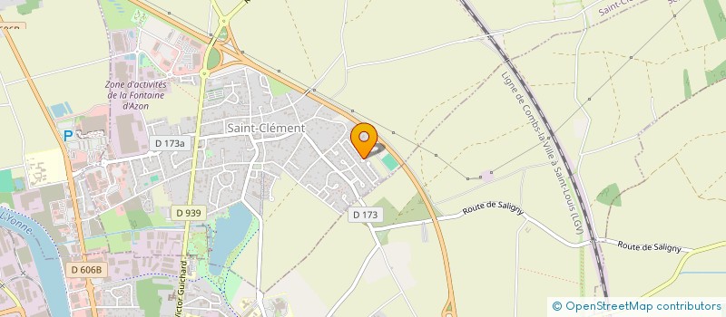 localisation de l'entreprise MONSIEUR JULIEN HAMAIMI  SAINT-CLEMENT