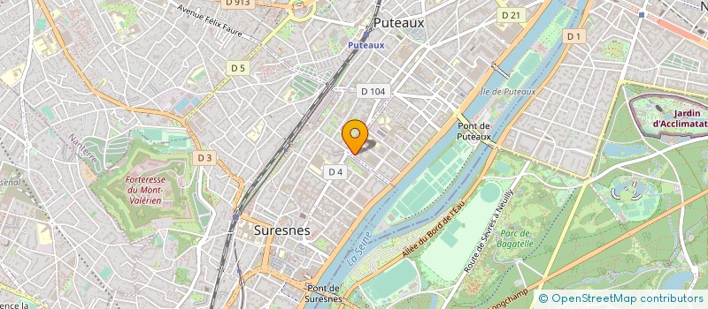 localisation de l'entreprise MONSIEUR JULIEN HAMEL à PUTEAUX