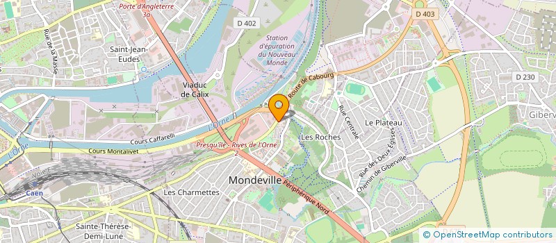 localisation de l'entreprise MONSIEUR JULIEN HAMEL  BAYEUX