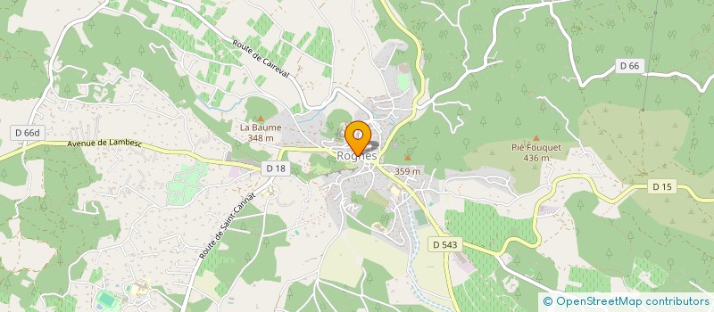 localisation de l'entreprise MONSIEUR JULIEN HAPPIETTE  ROGNES