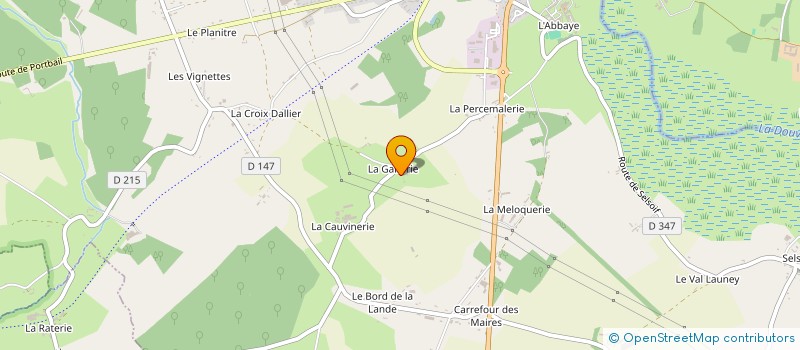 localisation de l'entreprise MONSIEUR JULIEN HARANT  SAINT-SAUVEUR-LE-VICOMTE