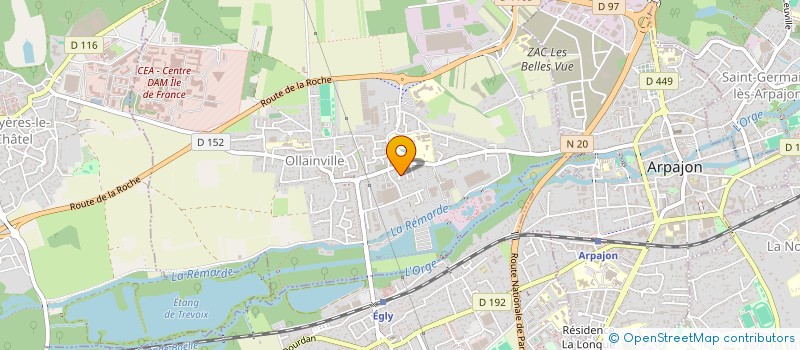localisation de l'entreprise MONSIEUR JULIEN HARDY à OLLAINVILLE