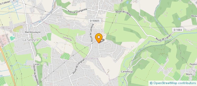 localisation de l'entreprise MONSIEUR JULIEN HARIVEL  CARIGNAN-DE-BORDEAUX