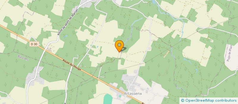 localisation de l'entreprise MONSIEUR JULIEN HENNOTE  LAGLORIEUSE