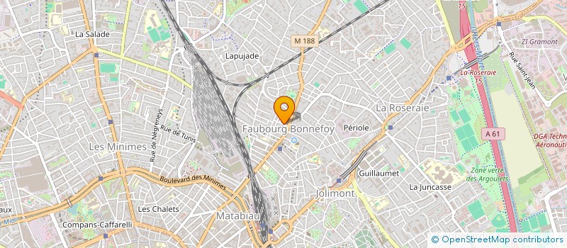 localisation de l'entreprise MONSIEUR JULIEN HENRICH à TOULOUSE