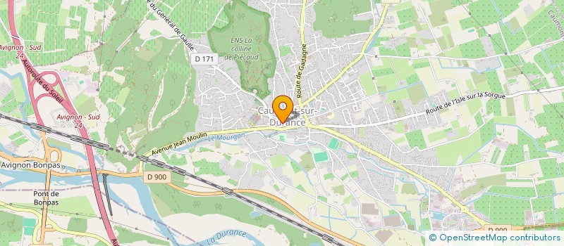 localisation de l'entreprise MONSIEUR JULIEN HENRY à CAUMONT-SUR-DURANCE