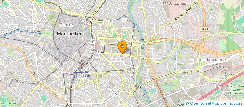 localisation de l'entreprise MONSIEUR JULIEN HENRY à MONTPELLIER