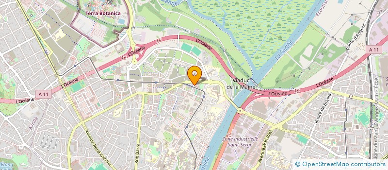 localisation de l'entreprise MONSIEUR JULIEN HENRY à ANGERS