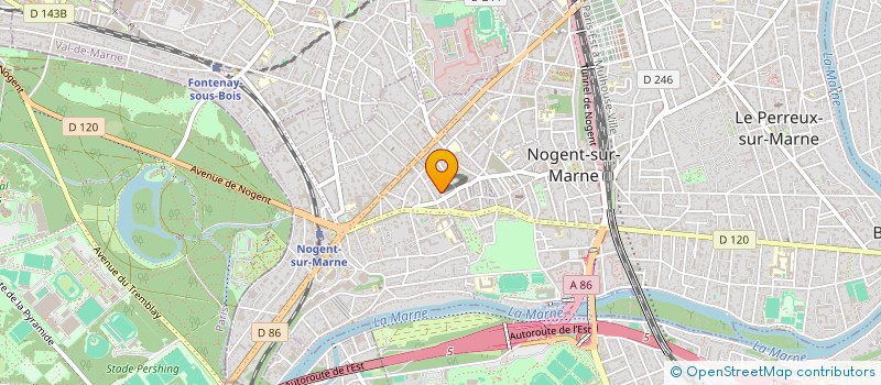 localisation de l'entreprise MONSIEUR JULIEN HENRY  NOGENT-SUR-MARNE