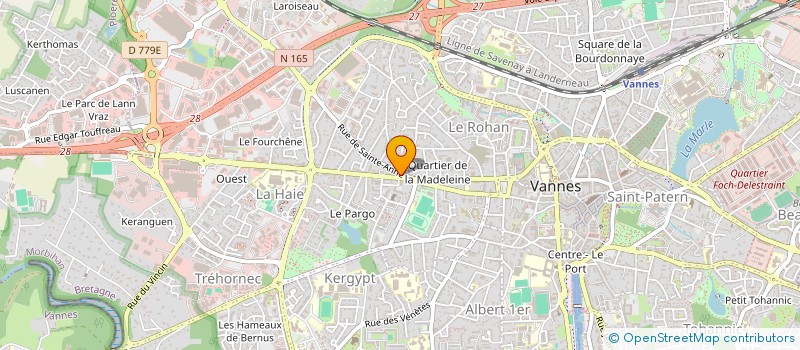 localisation de l'entreprise MONSIEUR JULIEN HENRY à VANNES