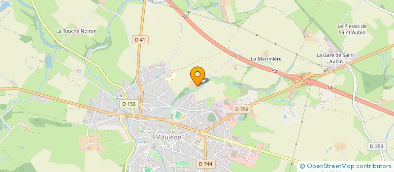 localisation de l'entreprise MONSIEUR JULIEN HERAULT  MAULEON