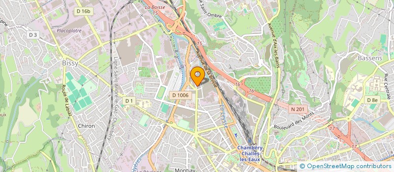 localisation de l'entreprise MONSIEUR JULIEN HERICOURT à CHAMBERY