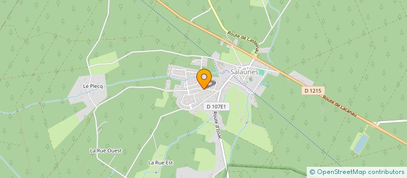 localisation de l'entreprise MONSIEUR JULIEN HERMEY  SALAUNES