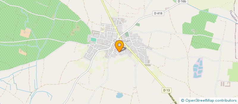 localisation de l'entreprise MONSIEUR JULIEN HERNANDEZ  OUVEILLAN