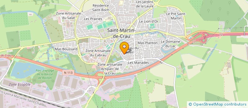localisation de l'entreprise MONSIEUR JULIEN HERNANDEZ à SAINT-MARTIN-DE-CRAU