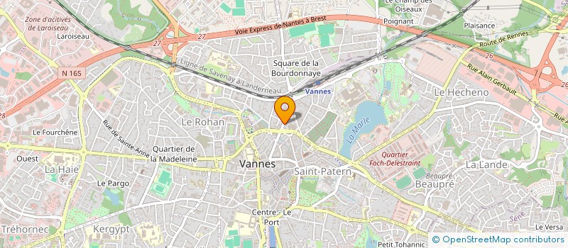 localisation de l'entreprise MONSIEUR JULIEN HERVE à VANNES