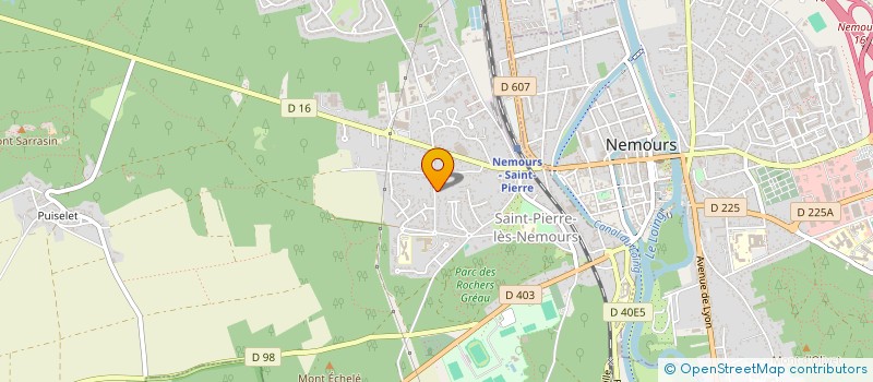 localisation de l'entreprise MONSIEUR JULIEN HERVE  SAINT-PIERRE-LES-NEMOURS