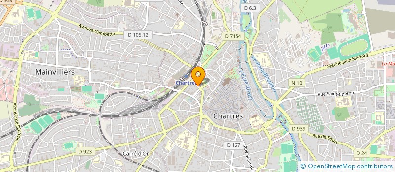 localisation de l'entreprise MONSIEUR JULIEN HERVE à CHARTRES