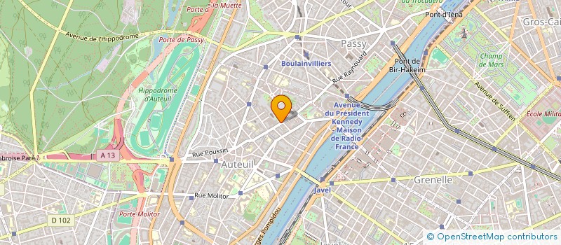 localisation de l'entreprise MONSIEUR JULIEN HESSE  PARIS