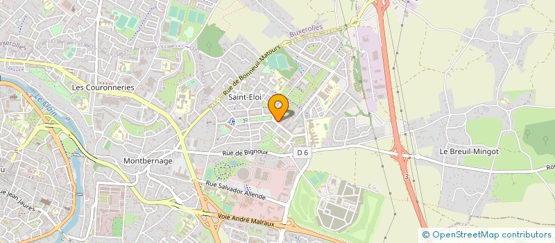 localisation de l'entreprise MONSIEUR JULIEN HEURTAULT  POITIERS