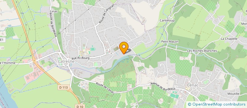 localisation de l'entreprise MONSIEUR JULIEN HEURTEBIZE  LATRESNE