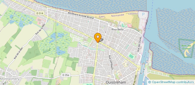 localisation de l'entreprise MONSIEUR JULIEN HEURTIER  OUISTREHAM