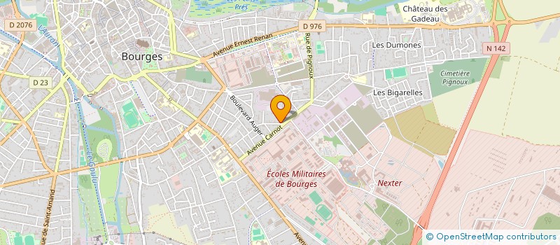 localisation de l'entreprise MONSIEUR JULIEN HEURTIN  BOURGES