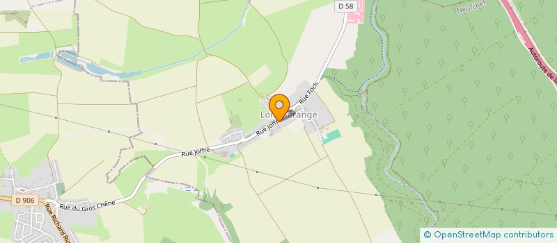 localisation de l'entreprise MONSIEUR JULIEN HINCKER  LOMMERANGE